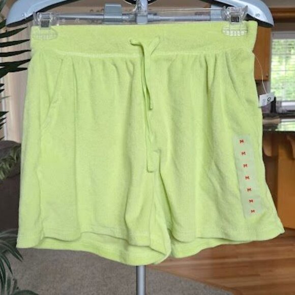 NWT Old Navy sz medium vintage extra high rise terry cloth shorts - Picture 1 of 3